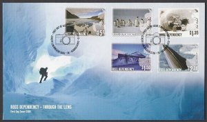 NEW ZEALAND ROSS DEPENDENCY 2005 Through the Lens FDC......................Q641a