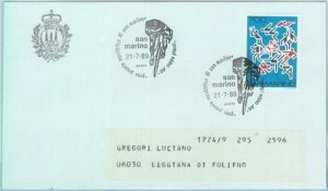 89841 - SAN MARINO - Postal History - SPECIAL POSTMARK 1989 SPORT Cycling-