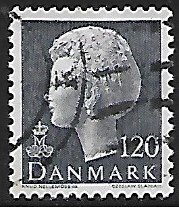 Denmark # 546 - Queen Margrethe - 120ö - used  {Dk2}