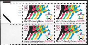 US #2748 MNH PB World University Games 1993, Buffalo.  Sports