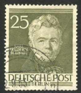 German Occupation-Berlin Scott 9N91 - UFH - SCV $6.75