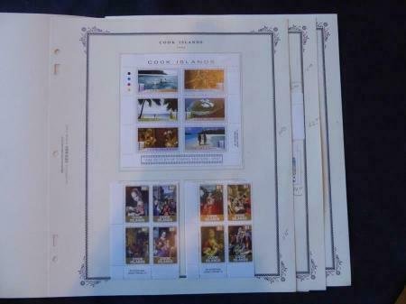 Cook Islands 1994-1996 Mint Stamp Collection on Scott Specialty Album Pages