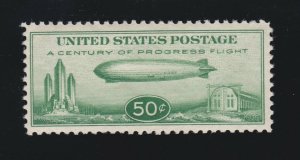 US C18 50c Air Mail Mint VF OG NH SCV $75