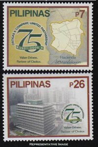Philippines Scott 3053-3054 Mint never hinged.