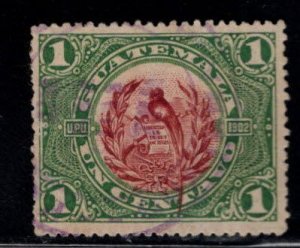 Guatemala  Scott 114 used stamp