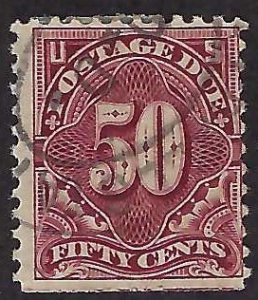 US Scott #J50 Used Hinged Fine