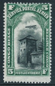 Belgian Congo, Sc #C4, 5fr MH