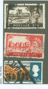 Great Britain #371-2/457 Used Single