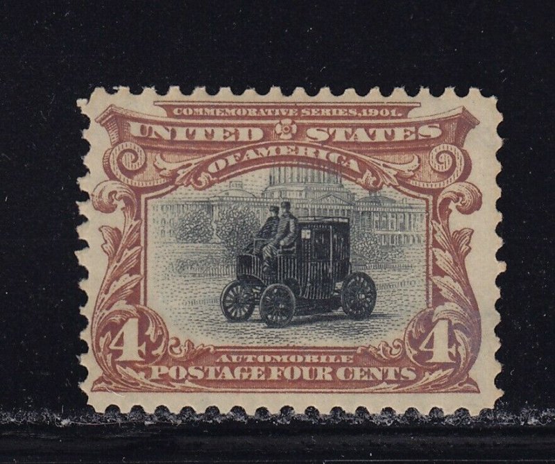 296 VF OG mint never hinged with nice color cv $ 170 ! see pic !