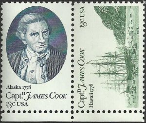 # 1732-1733 MINT NEVER HINGED ( MNH ) CAPTAIN JAMES I. COOK