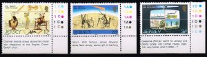 Jersey 1986,Sc.#393-395 MNH Appearance of Halley's Comet