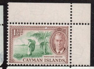 Cayman Islands 1950s GVI Early Issue Fine Mint Hinged 1.5d. NW-13964 