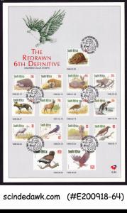 SOUTH AFRICA - 1998 THE REDDRAWN 6th DEFINITIVE / ANIMALS - PANEL - FDI