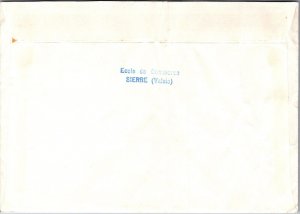 Switzerland 1958 - Airmail - Sierre - J7510