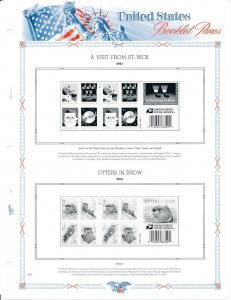 WHITE ACE 2021 US Booklet Panes Stamp Album Supplement BP-42