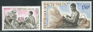 Upper Volta 1969, Handicrafts 2v, MNH