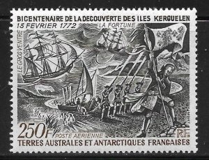 FSAT - Scott #C27 Bicentenary of Discovery of Crozet & Kerguelen Is. VF MNH