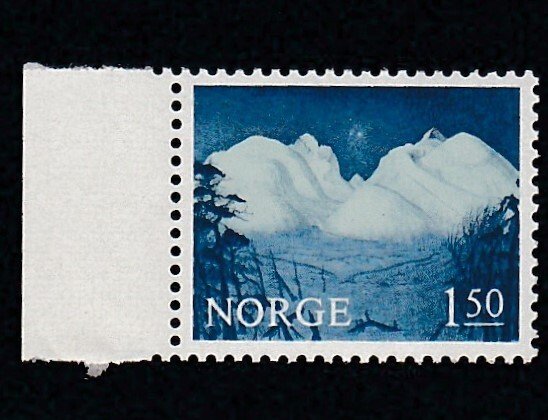 Norway # 484,, Rondane Mountains by Sohibera Mint NH, 1/2Cat.