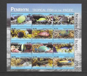 FISH - PENRHYN #533  MNH