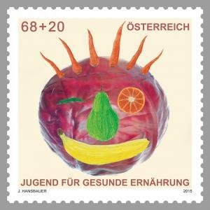 Austria 2015 Healthy Eating/Youth Philately, Scott No(s). B395 MNH