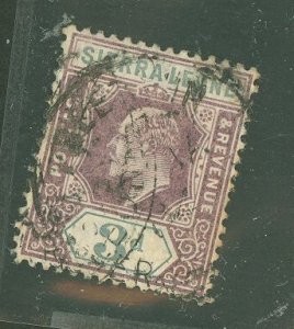 Sierra Leone #69 Used Single