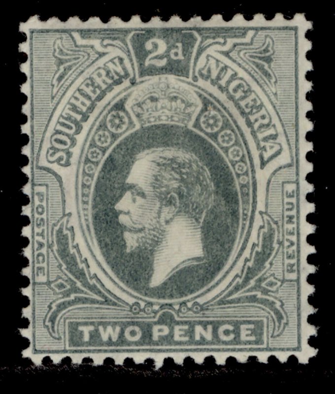 SOUTHERN NIGERIA GV SG47, 2d grey, VLH MINT.