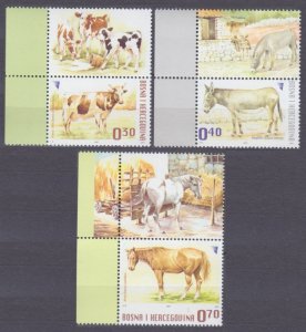 2007 Bosnia Herzegovina 470-472+Tab Fauna