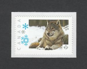 WOLF on SNOW = Picture Postage Personalized stamp MNH Canada 2014 [ p5w6/1]