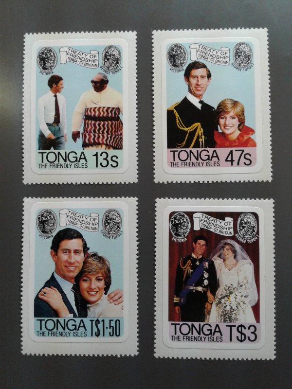 Tonga 485-488 VF MNH. Scott $ 5.25