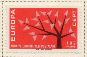 Turkey 1962 Early Issue Fine Mint Hinged 105k. 093929