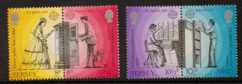 JERSEY SG204/7 1979 EUROPA MNH 