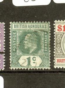 BRITISH HONDURAS (P2605B) KE  1C  SG84   VFU