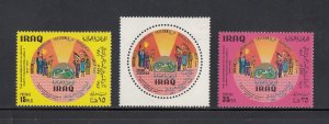 Iraq Scott #594-596 MH