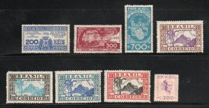 Brazil - Sc# 411 - 418 MH(rem)/MLH       -      Lot 0624128
