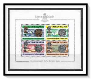 Cayman Islands #309a Coinage Souvenir Sheet MNH