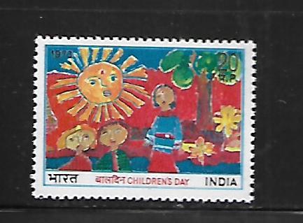 INDIA, 596, MNH, CHILD'S DRAWING