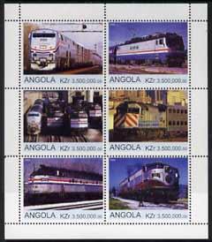ANGOLA SHEET TRAINS