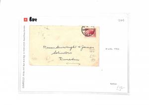 BD4 1904 New Zealand *DUNEDIN* Cover Fine TPO {samwells-covers}PTS