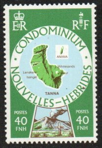 French New Hebrides Sc #265 MNH