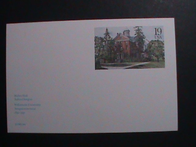 ​UNITED STATES-1991-WILLIAMETTE UNIVERSITY-WALTER HALL-SALEM-OREGON-MNH- PC-VF