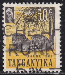 Tanganyika 50 Wild African Lions 1961