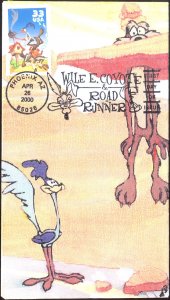 #3391 Wile Coyote - Roadrunner Pyrrhus FDC