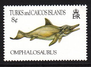 Turks and Caicos 1035 Dinosaur MNH VF