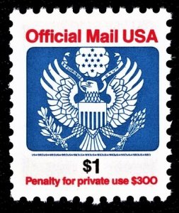 US O151 MNH VF ($1) Official