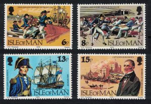 Isle of Man Captain John Quilliam 4v 1979 MNH SG#159-162