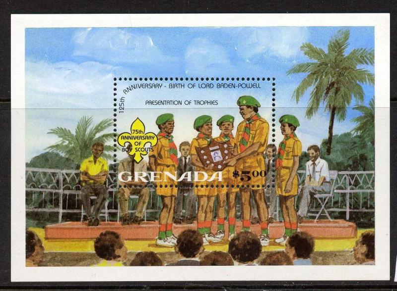 Grenada 1092 MNH Scouts