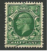 Great Britain #210, George V, Used**-