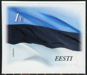 Estonia #724 Country Flag 1€ Postage Stamp 2013 Europe Eesti MNH