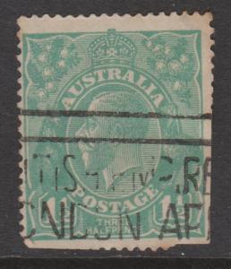 Australia KGV Sc#25 Used Faults