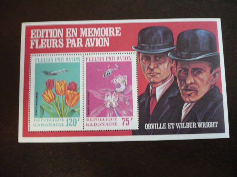 Stamps - Gabon - Scott# C111a - Mint Never Hinged Souvenir Sheet